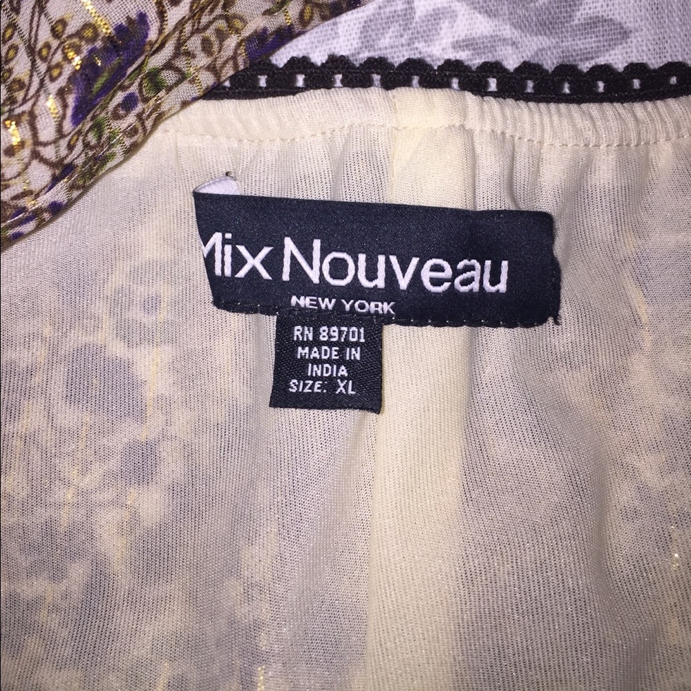 Bohemian sashed skirt - Picture 5 of 6
