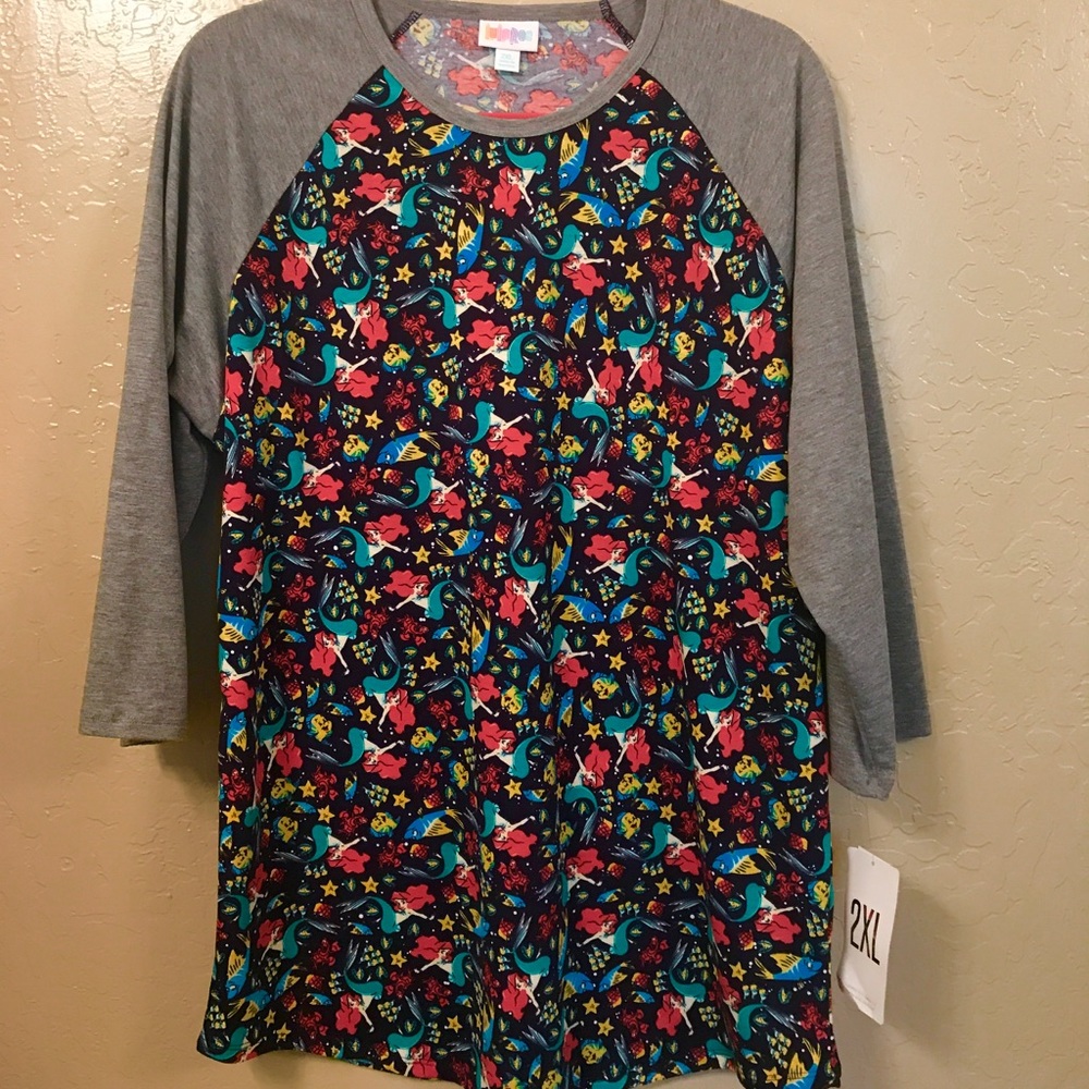 Disney Little Mermaid Lularoe濾 