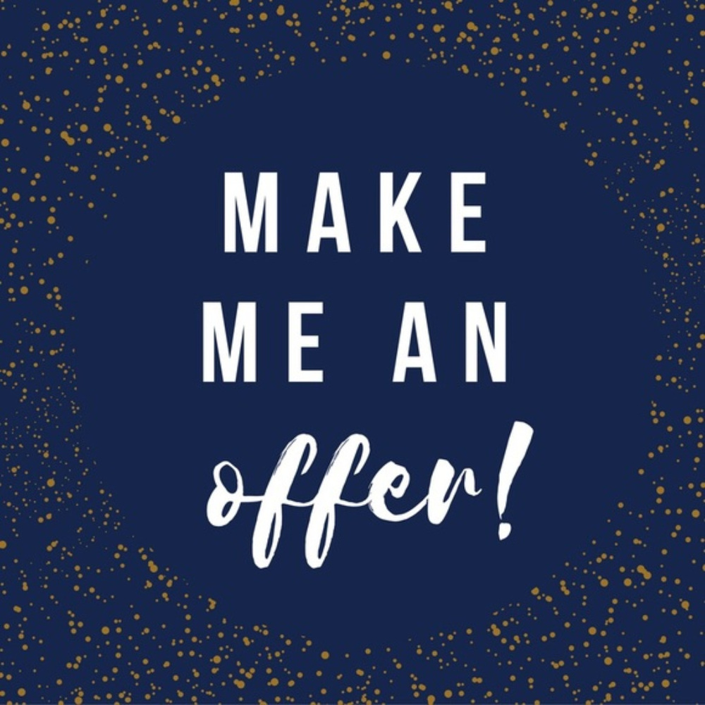 Reasonable offers accepted!