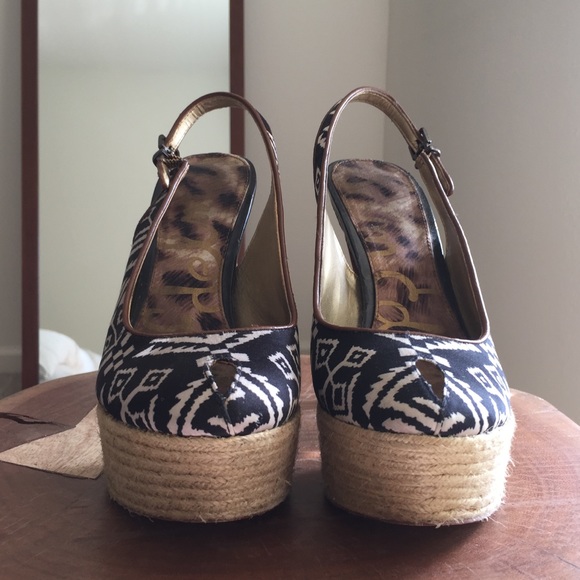 🌾 Sam Edelman Rare Boho Pattern Pumps - Picture 2 of 8
