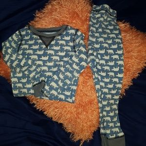 Cuddle Dud 2t/3t pajamas