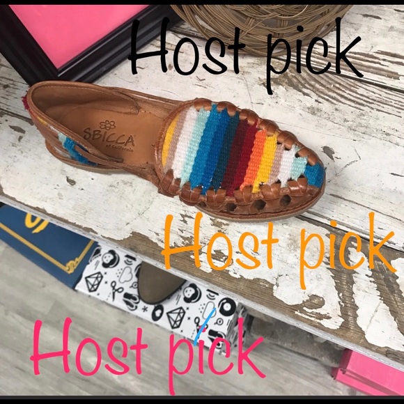 Sbicca multi color Huarache Flat - Picture 2 of 3