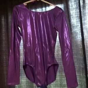 Purple leotard