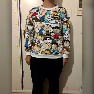 F21 Peanuts Sweater (M)