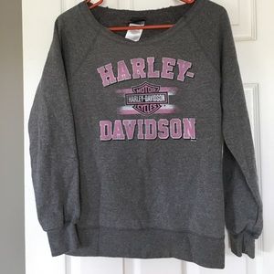 Women’s Harley Davidson Pull Over Sweatshirt