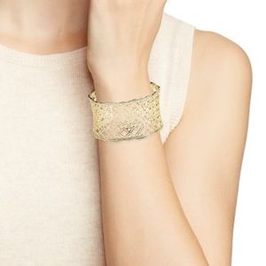 Kendra Scott Candice bracelet gold cuff NWT
