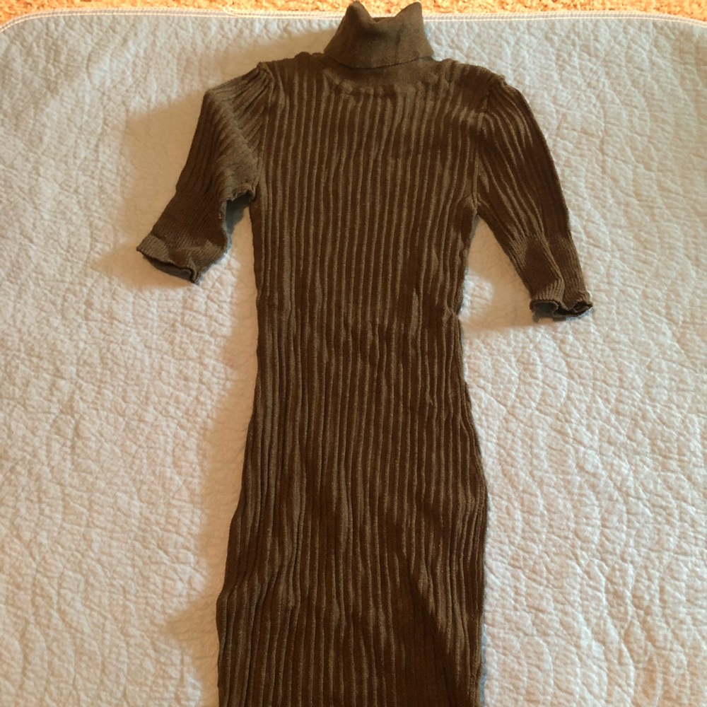 Cute military greg sweater dress