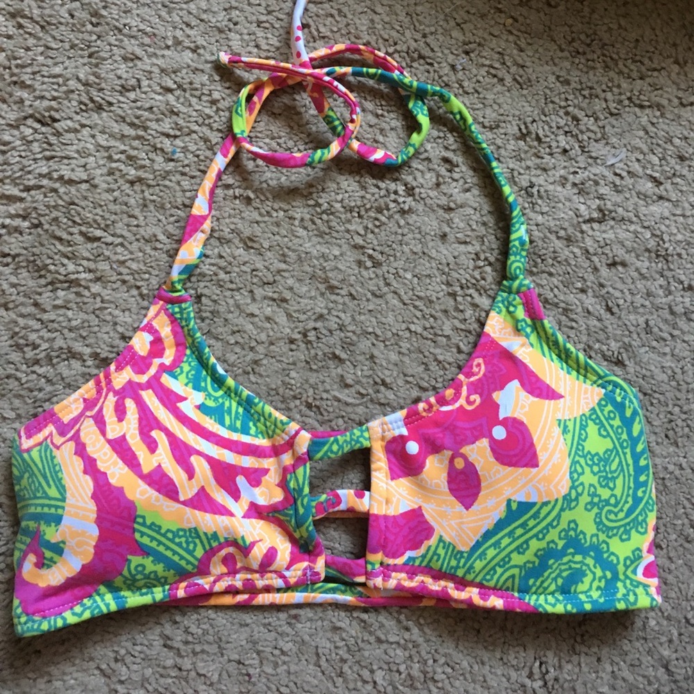 Midori Bikinis Mau Loa floral print top