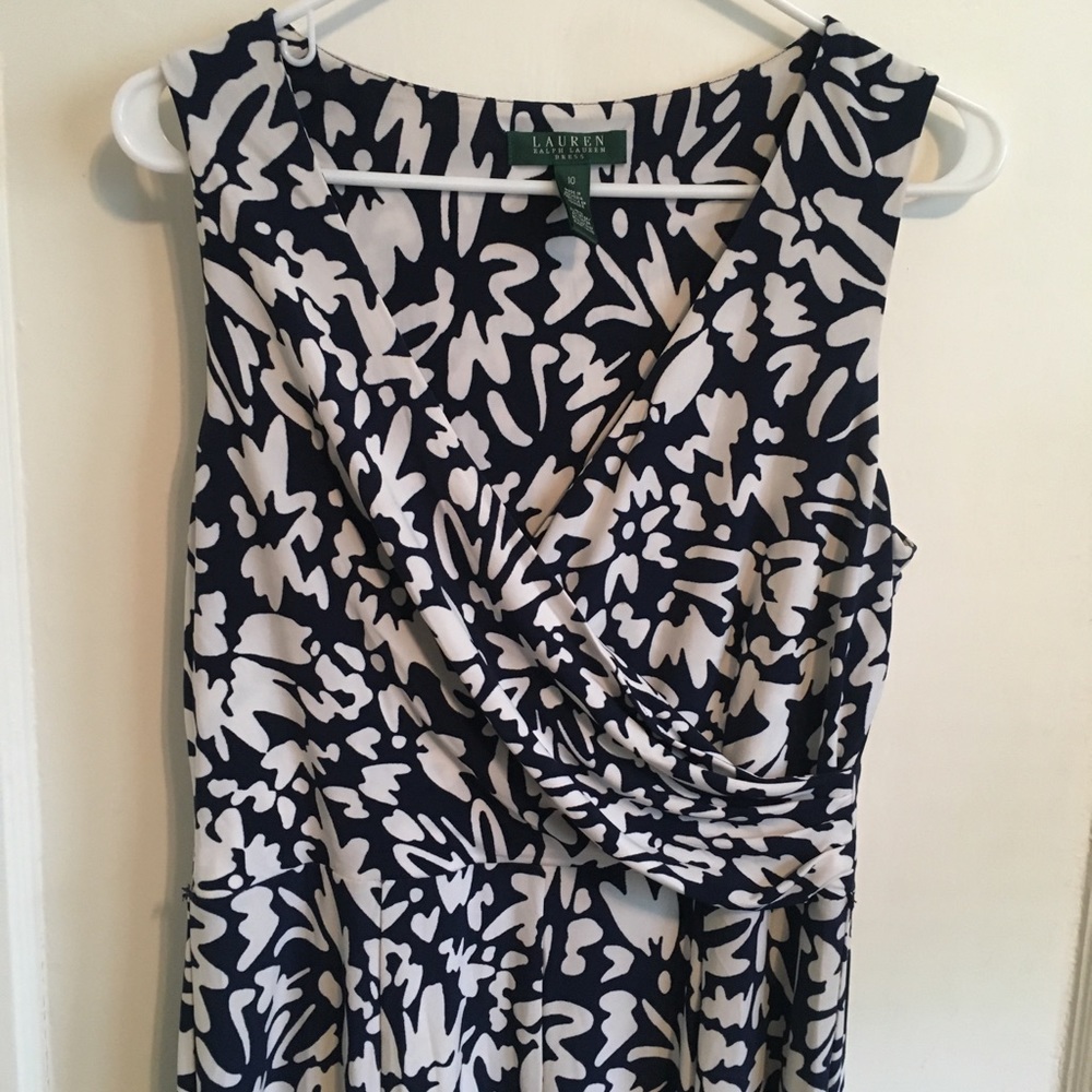 Ralph Lauren cute blue and white dress
