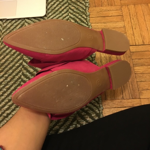 Pink bow flats - Picture 2 of 2