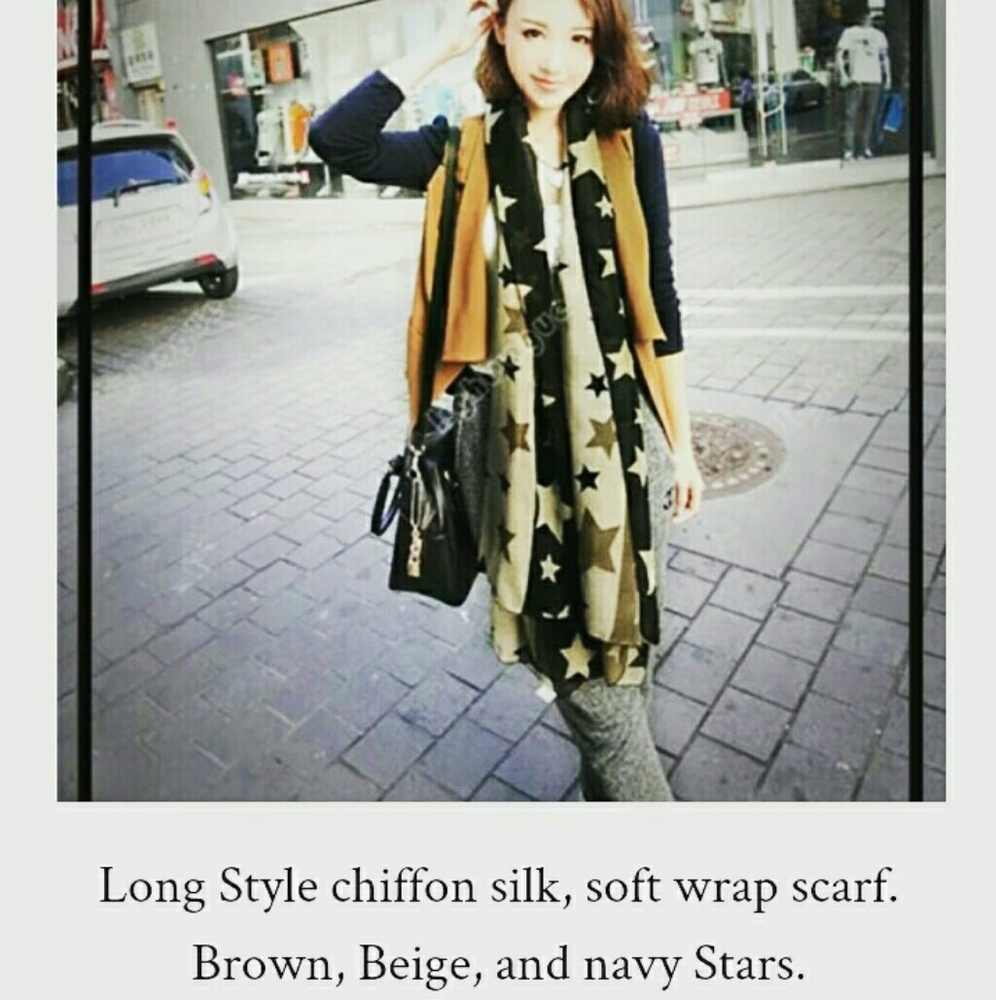 Long, Soft wrap scarf