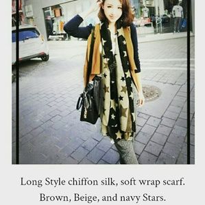 Long, Soft wrap scarf