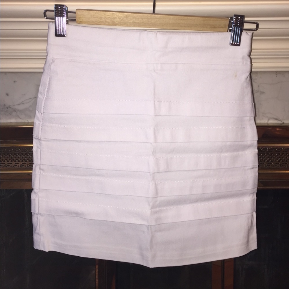 ✨White Bandage Skirt