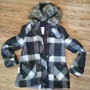 Long Wool Aeropostale Pea Coat