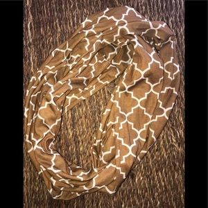 Beige lightweight infinity scarf- only 1 left!