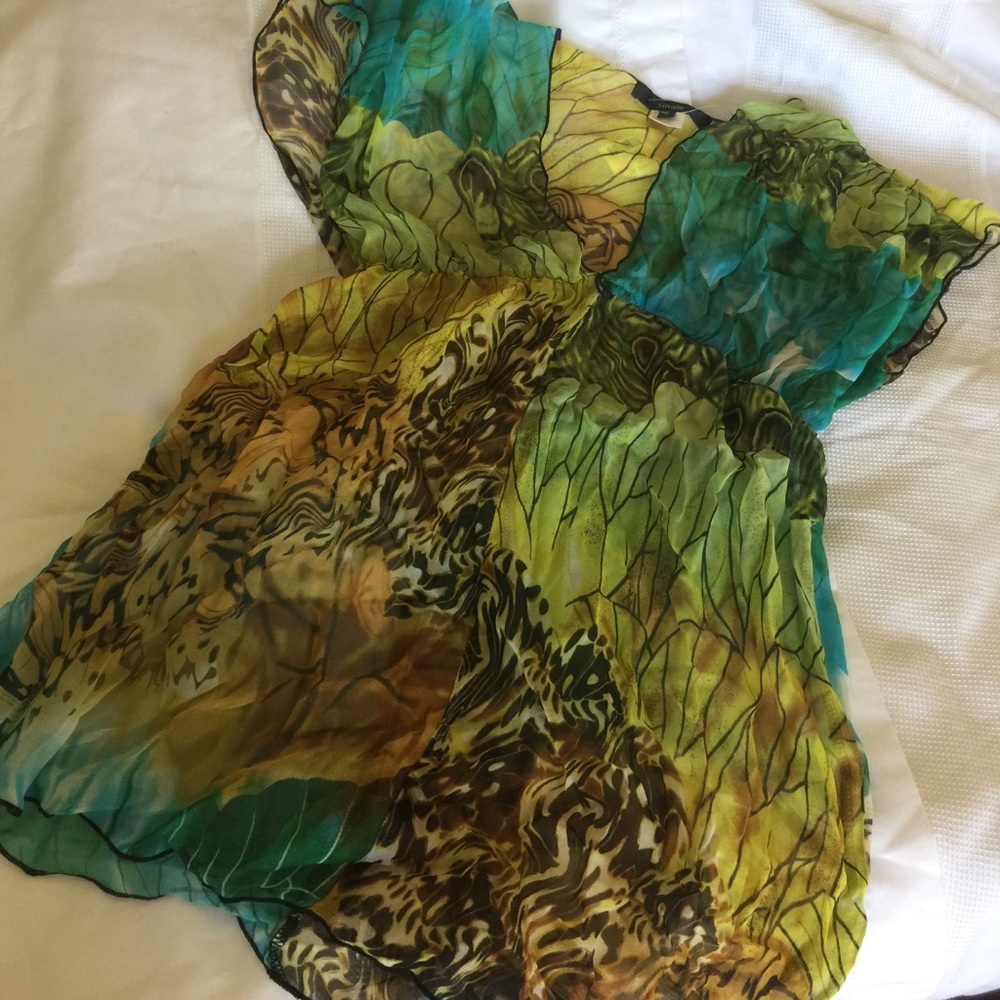 SINGLE SHEER TOP - Picture 2 of 7