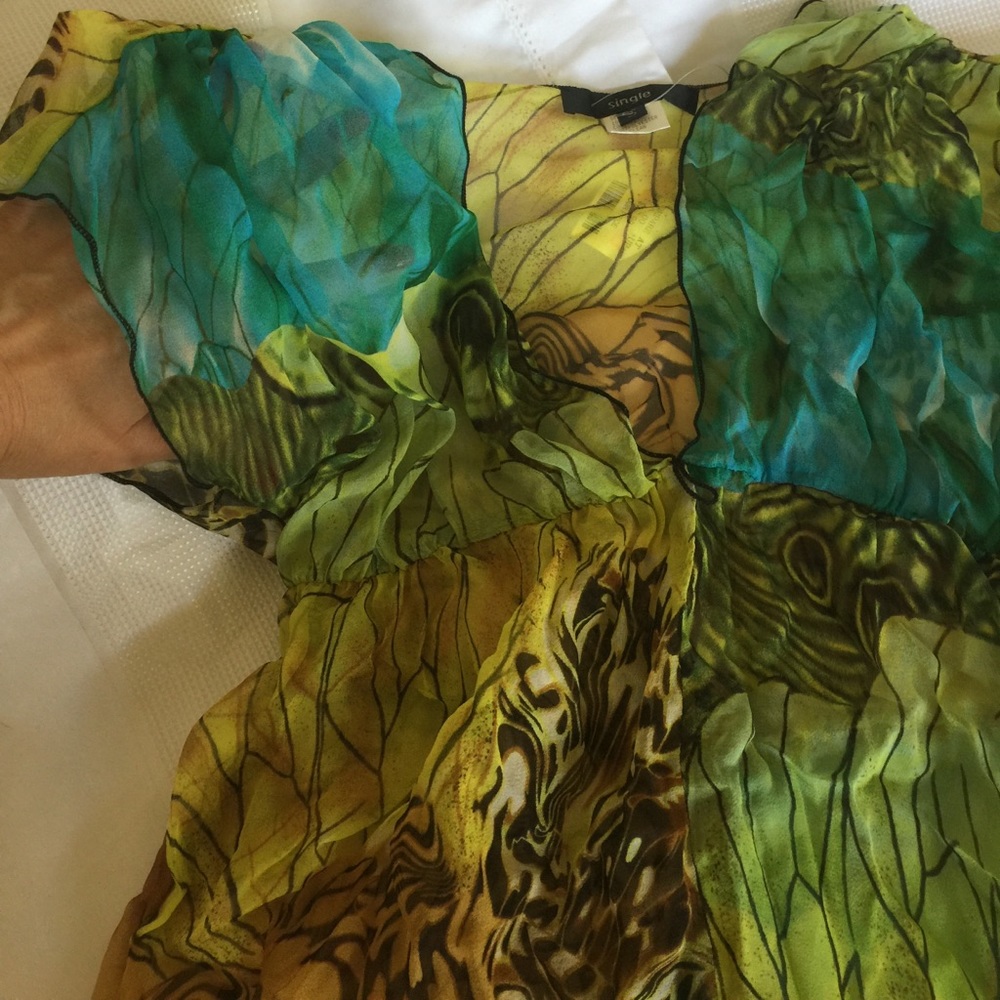SINGLE SHEER TOP - Picture 4 of 7