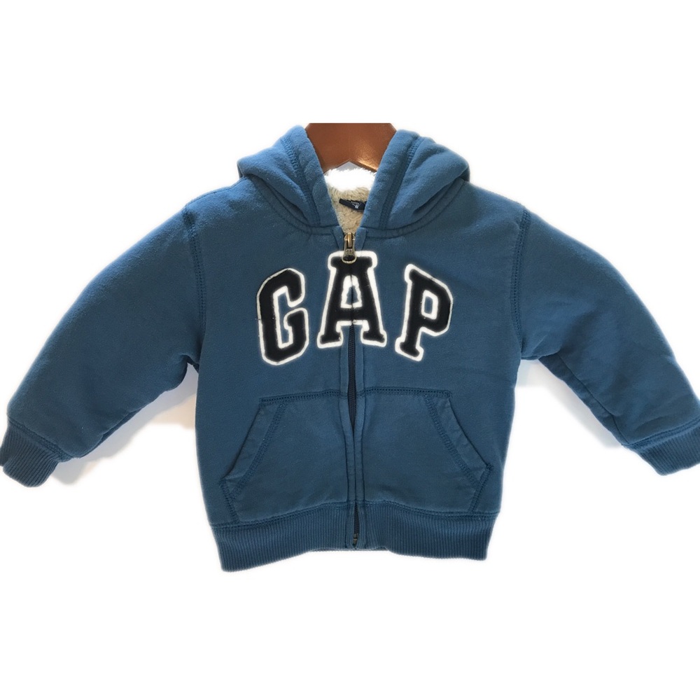 *GAP* Cozy logo zip hoodie