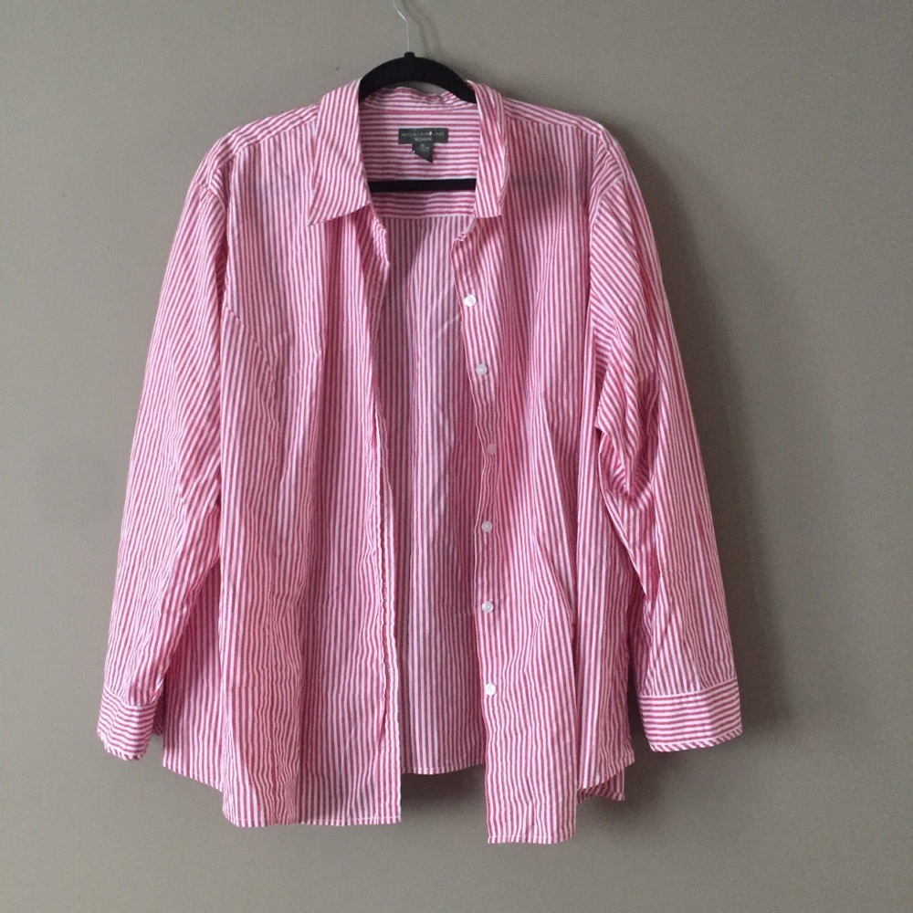 Button Down Plus Size Top