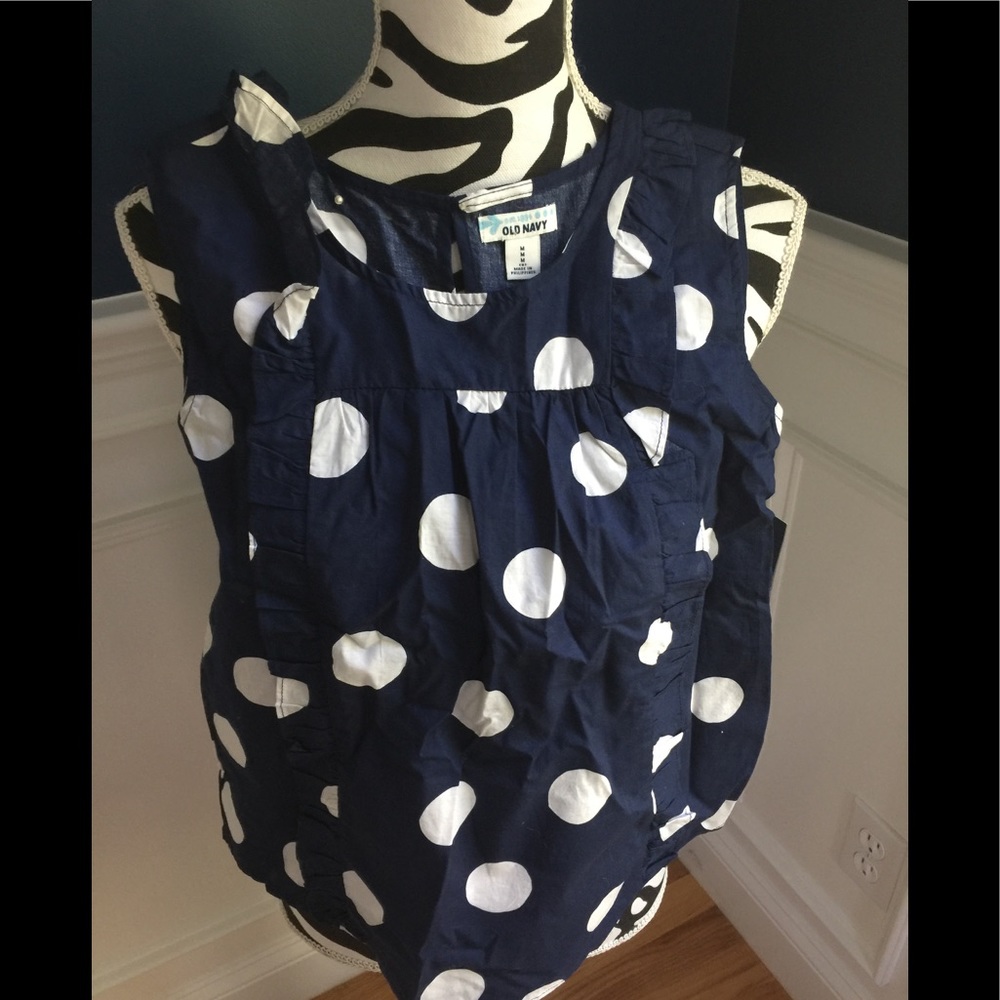 Old navy dot tank top med