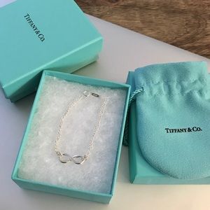 Tiffany & Co. sterling silver infinity bracelet