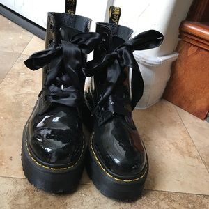 Dr. Martens Lolita platform boots.