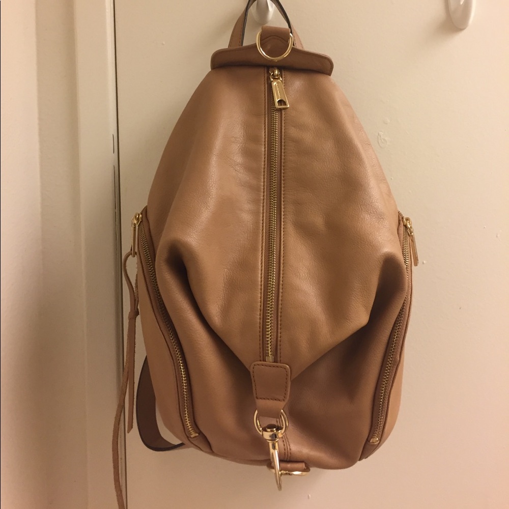 Rebecca Minkoff Tan Large Julian Backpack