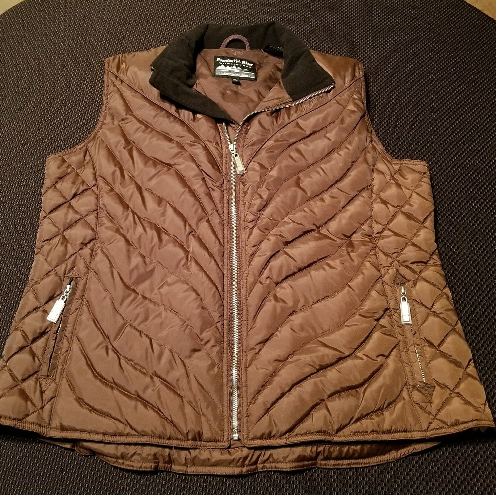 Gorgeous Chocolate Shimmery Vest