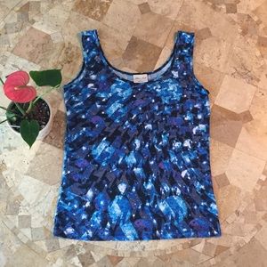 Jillian Nicole Galaxy Print Tank Top