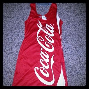 Women's Coca Cola costume
