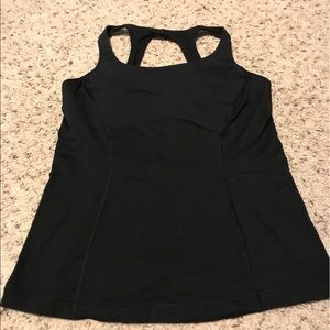 Lululemon run pace tank size 6 black