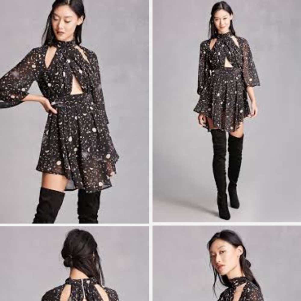 ISO Selfie Leslie Forever 21 Criss Cross Romper