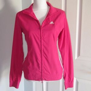 New!  Pink Adidas jacket - size small