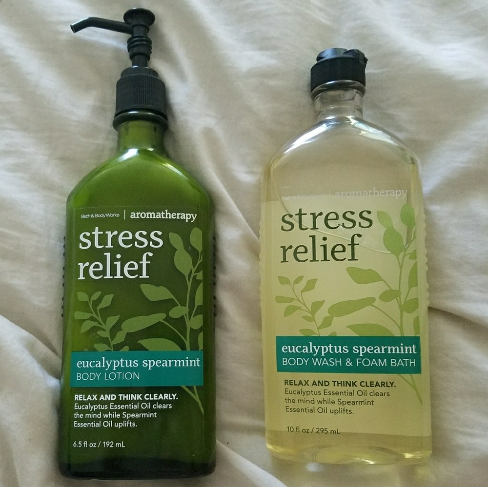 Stress Relief Lotion & Bath gel