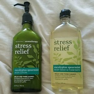 Stress Relief Lotion & Bath gel