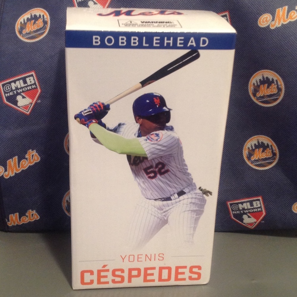 Yoenis Cespedes Official Mets Bobblehead