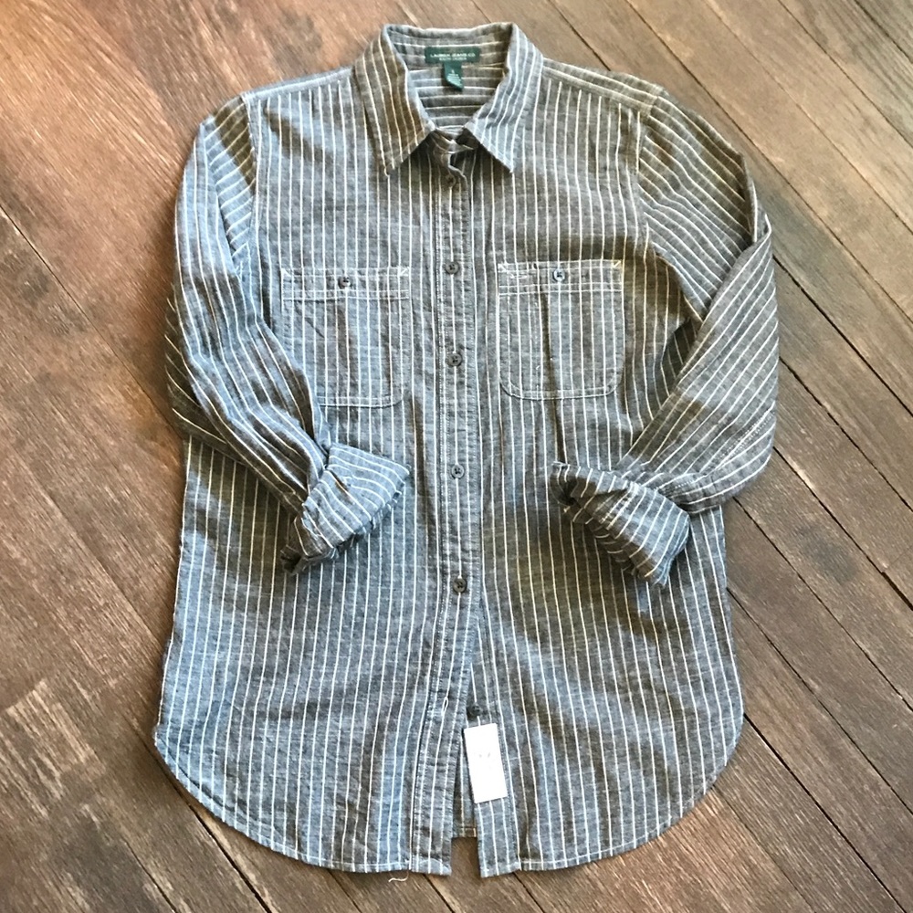 Lauren by Ralph Lauren button down shirt small