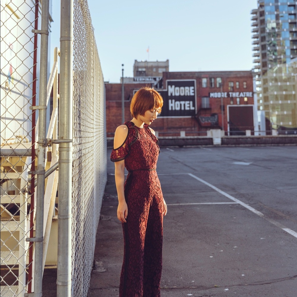 Alexis lace jumpsuit