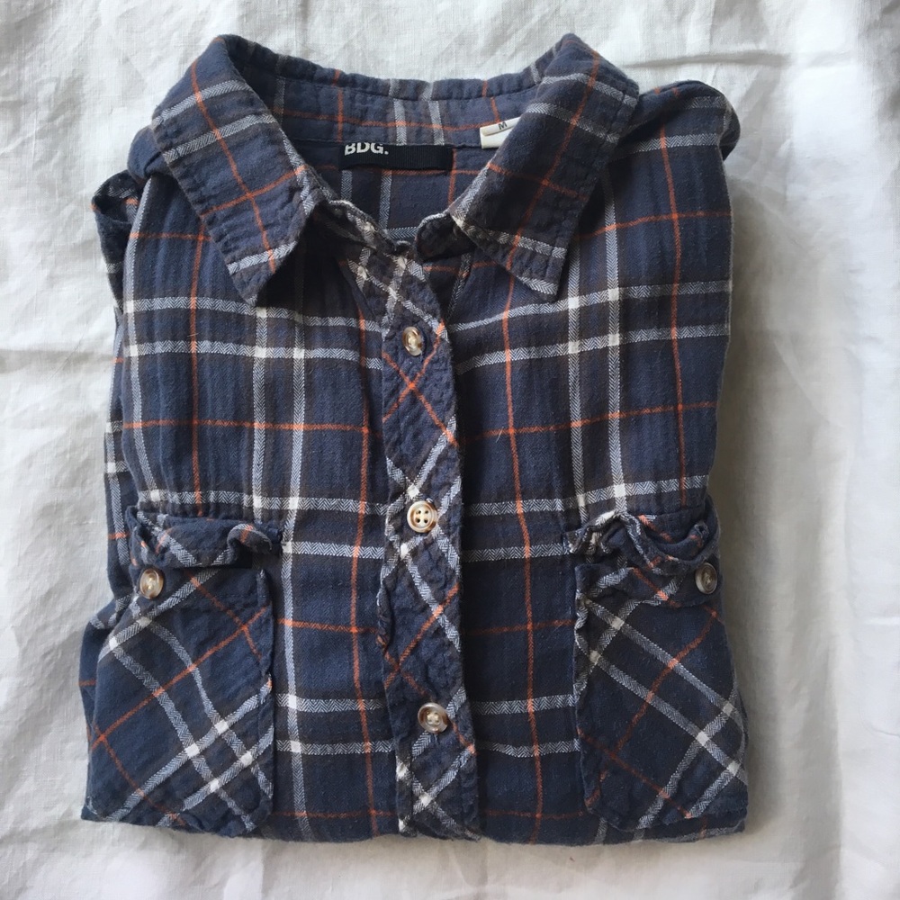 Urban outfitters plaid button down
