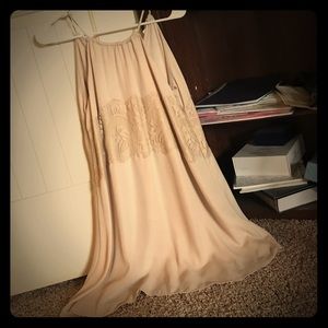 Sheer, and lace Dress