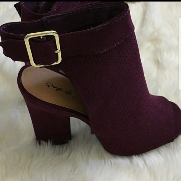 💜3/$50 Wine Booties - Picture 5 of 7