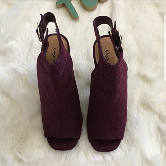 💜3/$50 Wine Booties - Picture 7 of 7