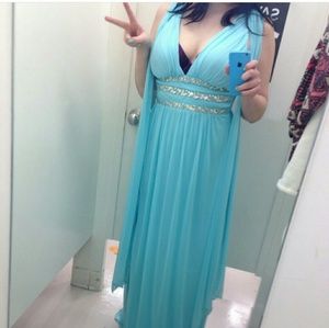 Blue Prom Dress