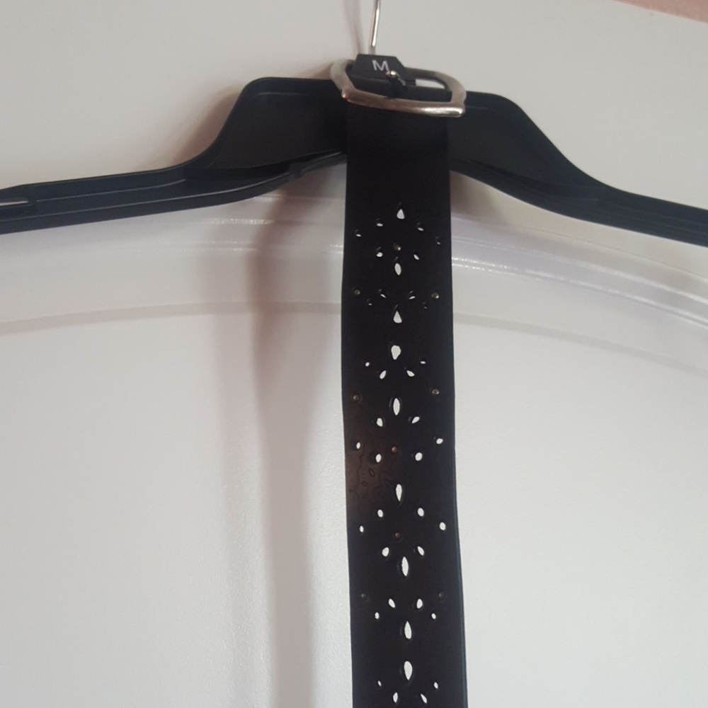 Black belt with beautiful design
