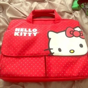 Hello kitty lap top carrier bag