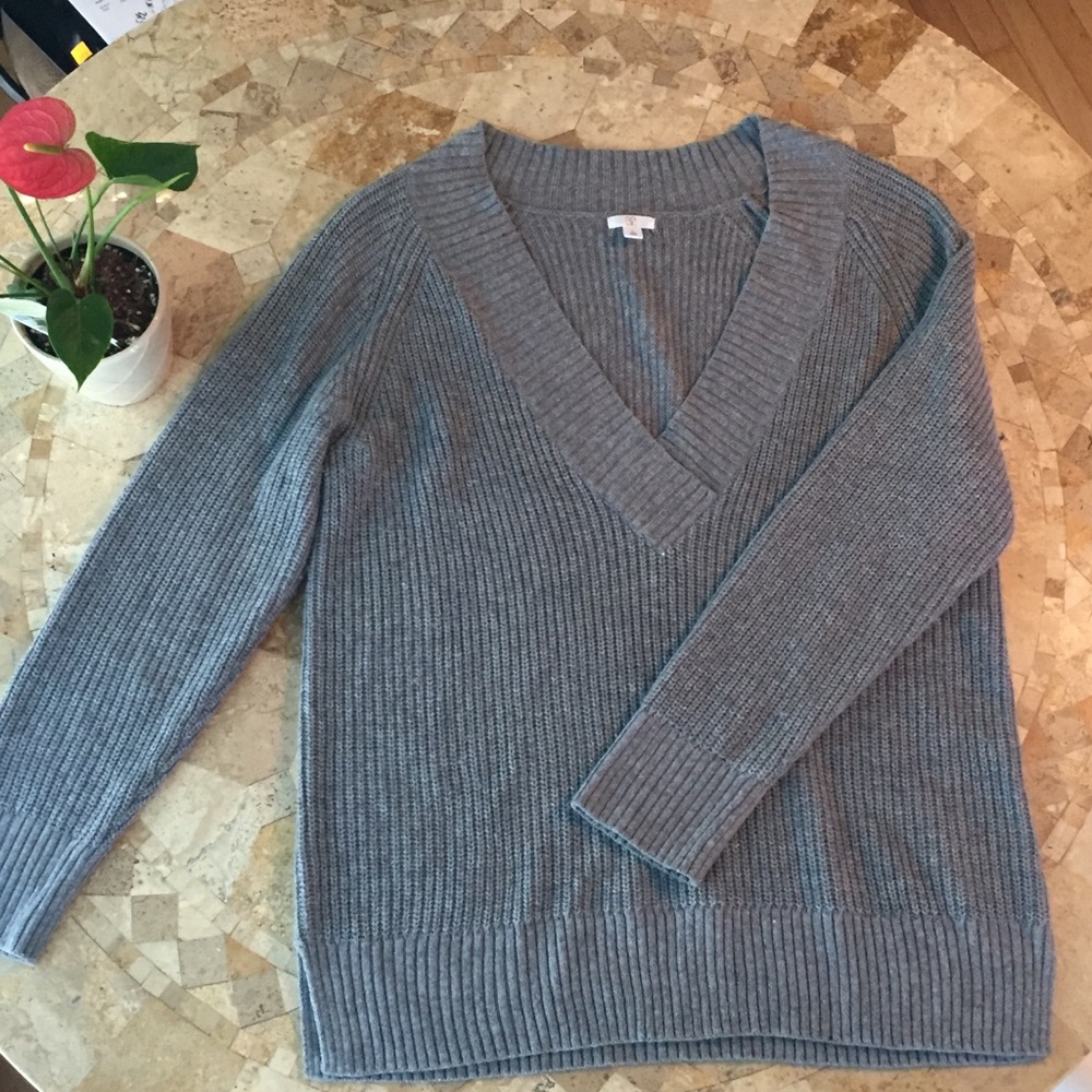 BP Chunky Knit V Neck Sweater