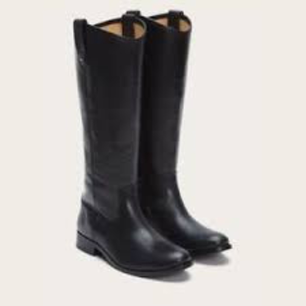 Frye Melissa Button Boot Black