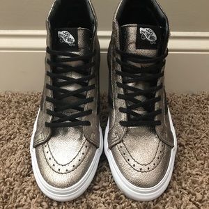Vans Sk8-Hi Slim Metallic Gold