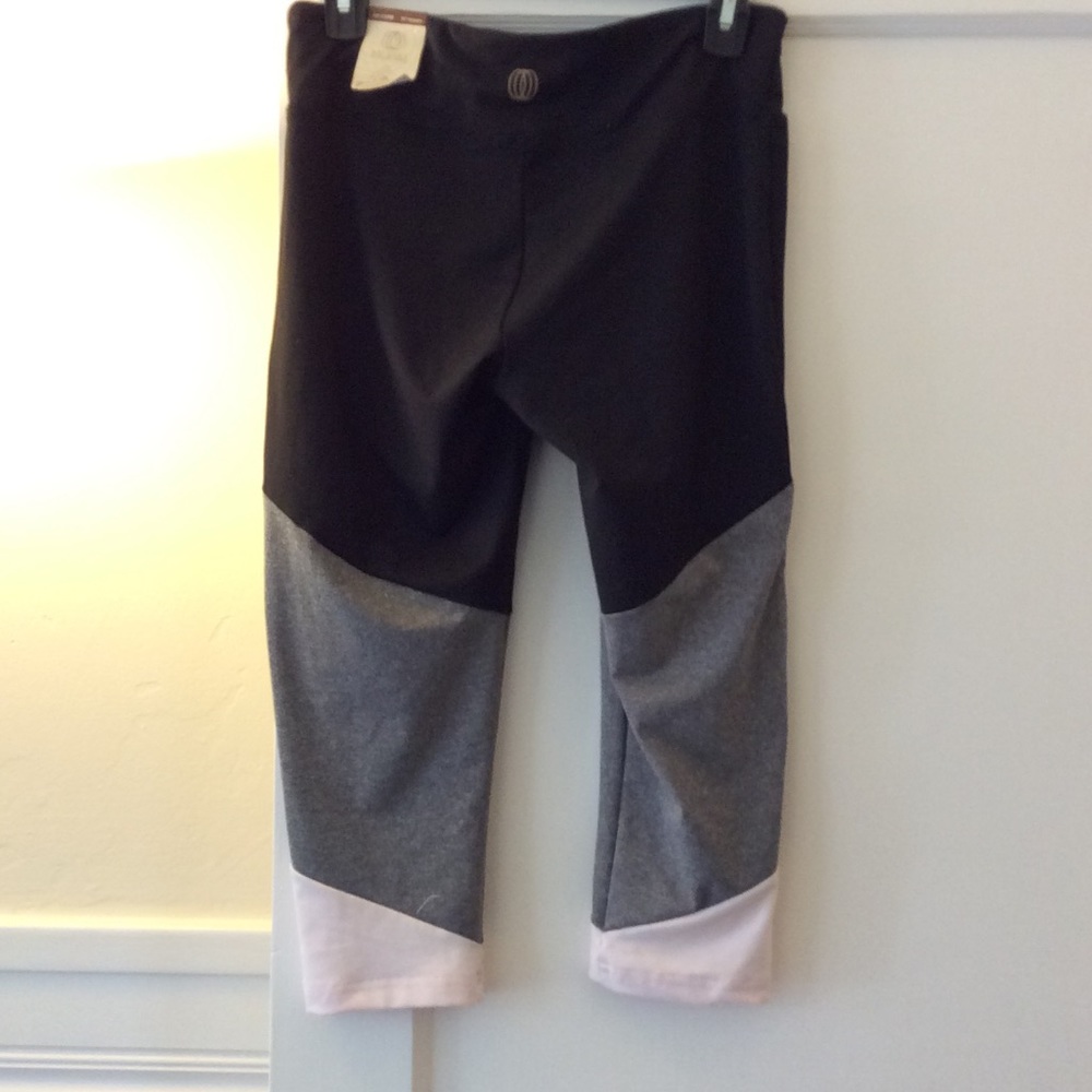 Balance Collection Athletic Capri Pant Colorblock - Picture 2 of 8