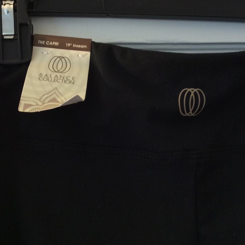 Balance Collection Athletic Capri Pant Colorblock - Picture 3 of 8